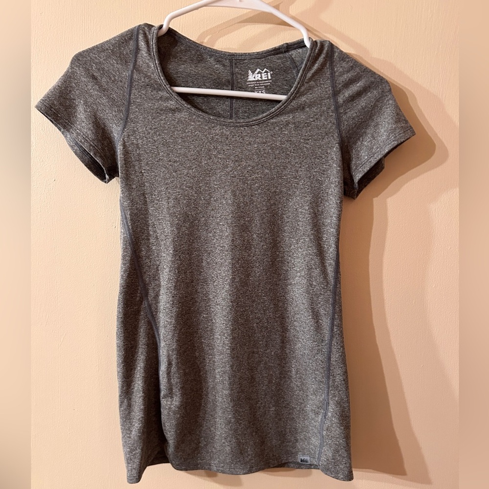 xxs grey REI hiking/ outdoor shirt